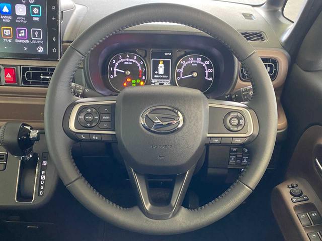 ムーヴキャンバス セオリーＧターボ　９インチスマホ連携ディスプレイオーディオ・置くだけ充電・バックモニター・ＨＤＭＩ接続・アダプティブクルーズコントロール・両側パワースライドドア・ＬＥＤヘッドライト・コーナーセンサー・禁煙車・保温カップ（3枚目）