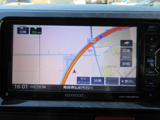 ハイエースバン スーパーGL ダークプライム 1オーナー 4WD 寒冷地仕様 社外ナビ Bカメラ 両側パワースライド モデリスタエアロ 社外エアロ 純正ルーフスポイラー ETC H20ホワイトレター LEDヘッドライト 前側フォグ AC100V(3枚目)