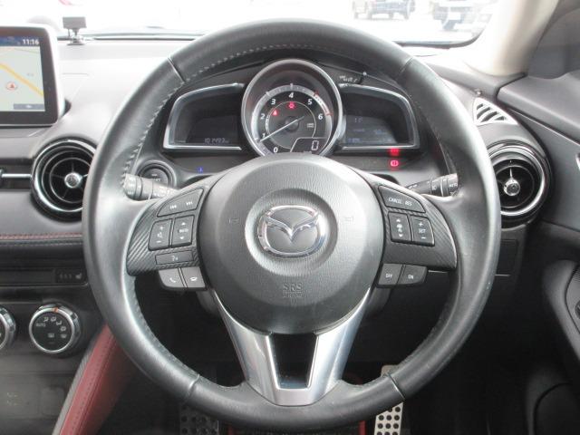 CX-3 XD ツーリング Lパッケージ 4WD 6速マニュアル ローダウン DAMDフルエアロ DAMDリアスポイラ― 純正コネクトナビ Bカメラ シートヒーター ETC BSM レーダークルーズ 純正18AW ハーフレザー スマートキー(18枚目)