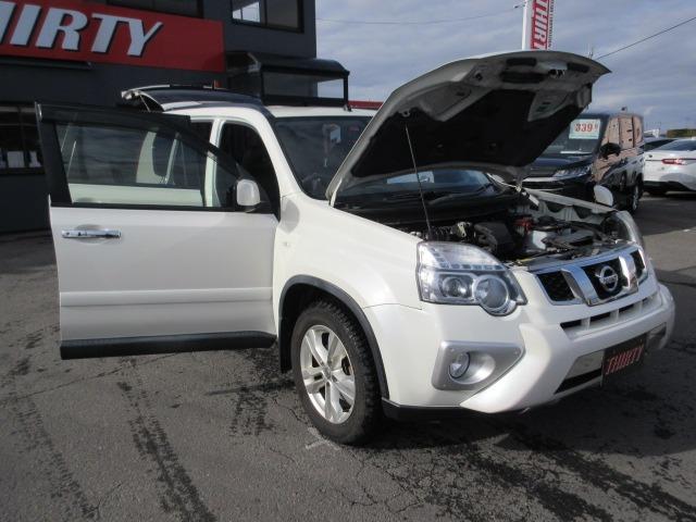エクストレイル 25X エクストリーマーX 4WD 寒冷地仕様 アルパインナビ バックカメラ 前後シートヒーター 純正バンパーガード 純正ルーフレール カプロンシート ALLMODE4×4 HIDヘッドライト LEDフォグ ドアバイザー(63枚目)