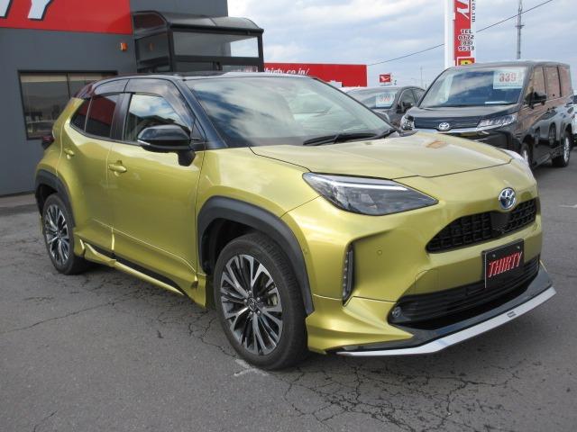 ヤリスクロス ハイブリッドＺ　１オーナー　４ＷＤ　トヨタセーフティセンス　モデリスタフルエアロ　パノラミックビュー　前後ドラレコ　レーダークルーズ　電動リアゲート　ハーフレザー　ＢＳＭ　ＥＴＣ２．０　前後フォグ　オートハイビーム（10枚目）