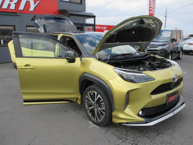 ヤリスクロス ハイブリッドＺ　１オーナー　４ＷＤ　トヨタセーフティセンス　モデリスタフルエアロ　パノラミックビュー　前後ドラレコ　レーダークルーズ　電動リアゲート　ハーフレザー　ＢＳＭ　ＥＴＣ２．０　前後フォグ　オートハイビーム（72枚目）