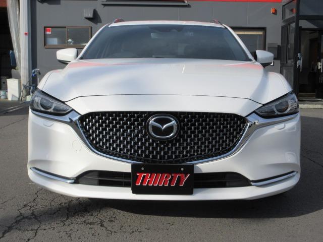 MAZDA6ワゴン XD Lパッケージ 後期型 寒冷地仕様 BOSEサウンド 純正8インチナビ バックカメラ レーダークルーズ シートエアコン パドルシフト 純正エンスタ ETC ハーフレザー LEDヘッドライト バックフォグ ドアバイザ(9枚目)