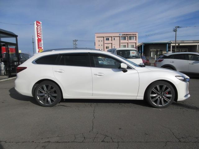 MAZDA6ワゴン XD Lパッケージ 後期型 寒冷地仕様 BOSEサウンド 純正8インチナビ バックカメラ レーダークルーズ シートエアコン パドルシフト 純正エンスタ ETC ハーフレザー LEDヘッドライト バックフォグ ドアバイザ(11枚目)