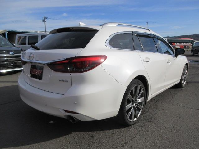 MAZDA6ワゴン XD Lパッケージ 後期型 寒冷地仕様 BOSEサウンド 純正8インチナビ バックカメラ レーダークルーズ シートエアコン パドルシフト 純正エンスタ ETC ハーフレザー LEDヘッドライト バックフォグ ドアバイザ(13枚目)