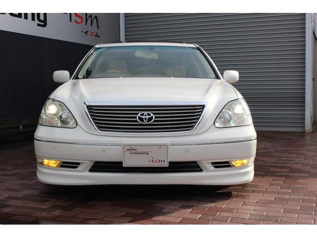 セルシオ Ｃ仕様　ハーフエアロ・新品サスコン・サンルーフ・本革・カールソン２０インチ（7枚目）