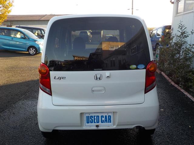 ライフ G Wエアバック ABS キーレス CDデッキ バックカメラ 社外アルミホイール(6枚目)