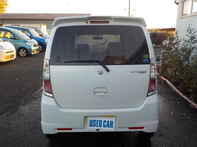 ワゴンRスティングレー X 4WD Wエアバック ABS 運転席シートヒーター スマートキー ディスチャージヘッドランプ 社外ナビ 地デジ DVD視聴可 ミュージックサーバー ブルートゥース 純正アルミホイール(6枚目)