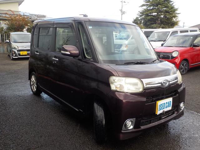 タント Ｇ　左後ろ電動スライドドア　Ｗエアバック　ＡＢＳ　アイドリングストップ　スマートキー　ＥＴＣ　社外ナビ　地デジ　ＣＤ　純正アルミホイール（3枚目）