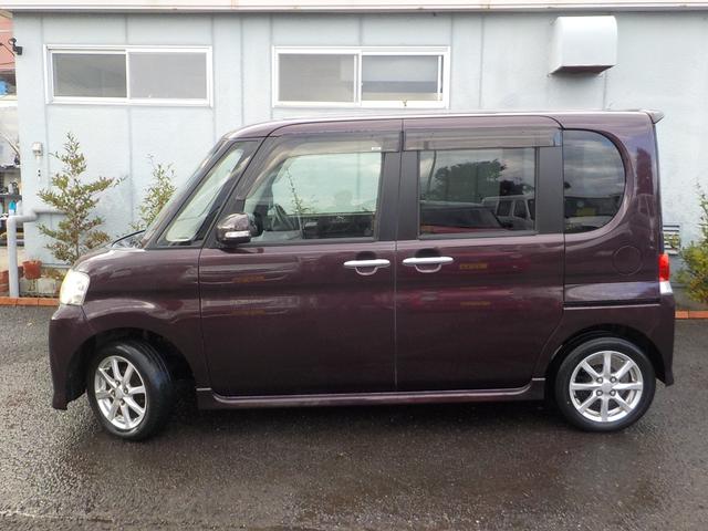 タント Ｇ　左後ろ電動スライドドア　Ｗエアバック　ＡＢＳ　アイドリングストップ　スマートキー　ＥＴＣ　社外ナビ　地デジ　ＣＤ　純正アルミホイール（4枚目）