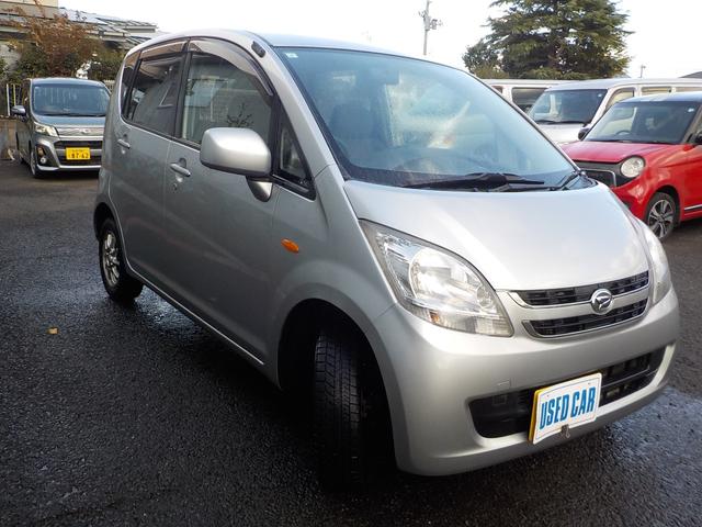 ムーヴ Ｌ　４ＷＤ　Ｗエアバック　ＡＢＳ　キーレス　ＣＤデッキ　社外アルミホイール　スタッドレスタイヤ装着済み（3枚目）