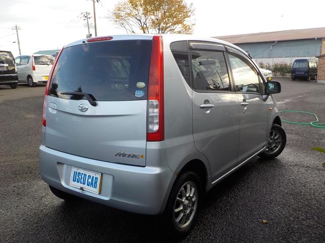 ムーヴ Ｌ　４ＷＤ　Ｗエアバック　ＡＢＳ　キーレス　ＣＤデッキ　社外アルミホイール　スタッドレスタイヤ装着済み（7枚目）