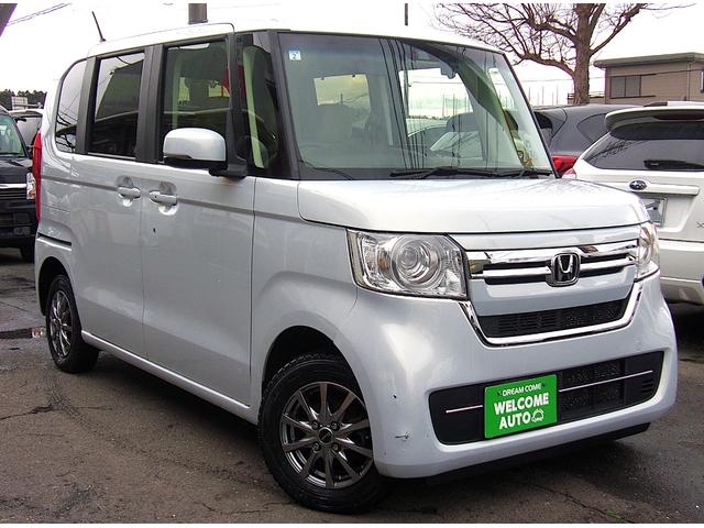 Ｎ－ＢＯＸ Ｌ　ホンダセンシング　４ＷＤ　純正ナビ　ＴＶ　Ｂｌｕｅｔｏｏｔｈ　バックカメラ　パワースライドドア　クルーズコントロール　前後ドライブレコーダー　レーンキープアシスト　コーナーセンサー　ＥＴＣ　ＬＥＤ（3枚目）