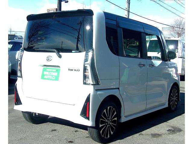 タント カスタムＲＳ　ナビＴＶ　ＨＤＭＩ　Ｂｌｕｅｔｏｏｔｈ　両側電動ドア　クルーズコントロール　パノラマモニター　ハーフレザーシート・シートヒーター　ＥＴＣ　ドライブレコーダー　コーナーセンサー　ブレーキサポート　ＬＥＤ（5枚目）