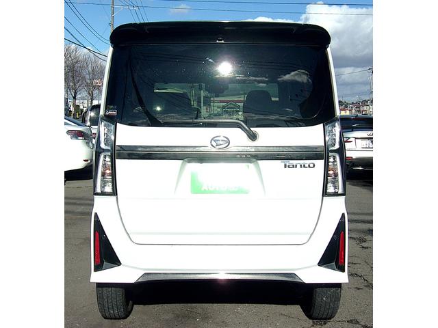 タント カスタムＲＳ　４ＷＤ　ナビ　ＴＶ　ＨＤＭＩ　Ｂｌｕｅｔｏｏｔｈ　バックカメラ　両側パワースライドドア　シートカバー　シートヒーター　ドライブレコーダー　コーナーセンサー　ブレーキサポート　ＬＥＤ・フォグ　純正アルミ（6枚目）