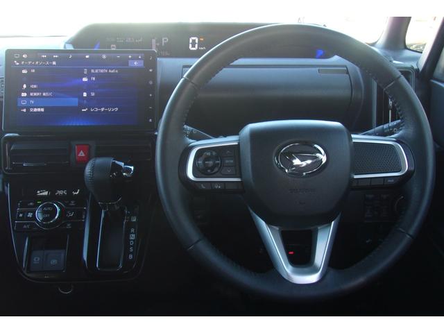 タント カスタムＲＳ　４ＷＤ　ナビ　ＴＶ　ＨＤＭＩ　Ｂｌｕｅｔｏｏｔｈ　バックカメラ　両側パワースライドドア　シートカバー　シートヒーター　ドライブレコーダー　コーナーセンサー　ブレーキサポート　ＬＥＤ・フォグ　純正アルミ（8枚目）
