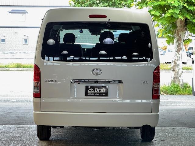 ハイエースワゴン GL 純正ナビ 全方位カメラ 社外15AW 前後ドライブレコーダー ドアバイザー ミラーヒーター(5枚目)