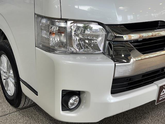 ハイエースワゴン GL 純正ナビ 全方位カメラ 社外15AW 前後ドライブレコーダー ドアバイザー ミラーヒーター(36枚目)