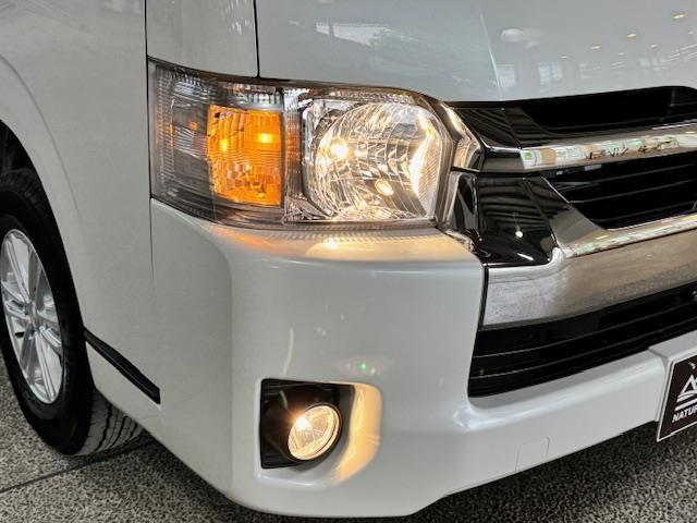 ハイエースワゴン GL 純正ナビ 全方位カメラ 社外15AW 前後ドライブレコーダー ドアバイザー ミラーヒーター(37枚目)