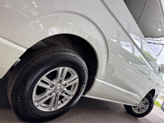 ハイエースワゴン GL 純正ナビ 全方位カメラ 社外15AW 前後ドライブレコーダー ドアバイザー ミラーヒーター(41枚目)