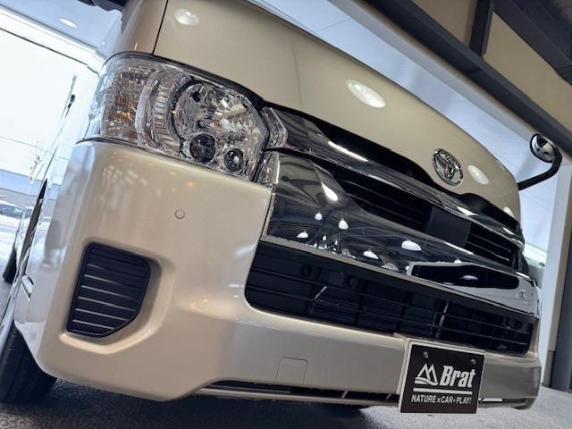 ハイエースワゴン グランドキャビン 4WD トヨタセーフティセンス スマートキー デジタルインナーミラー LEDヘッドライト 片側パワースライドドア(9枚目)