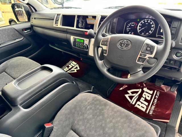 ハイエースワゴン グランドキャビン 4WD トヨタセーフティセンス スマートキー デジタルインナーミラー LEDヘッドライト 片側パワースライドドア(34枚目)