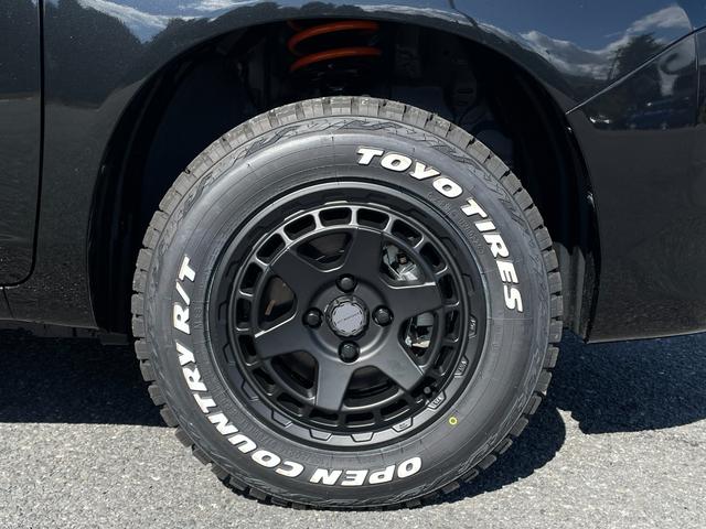 プロボックス ハイブリッドＦ　自社新車仕入れカスタム　タコマ風グリル　１インチリフトアップ　ＴＯＹＯオープンカントリーホワイトレター新品Ｒ／Ｔタイヤ　ＢＫＭヘッド／テールライト　ＷＥＤＳ１４インチ新品アルミ　グレイスシートカバー（26枚目）