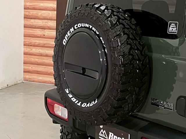 ジムニーノマド ＦＣ　リフトＵＰ　グリルブラック塗装　エクストリームＪ新品アルミホイール　ＴＯＹＯオープンカントリーＭ／Ｔ新品タイヤ　フロントカメラ　スズキセーフティ　クルコン　障害物センサー　前席シートヒーター　禁煙車（51枚目）