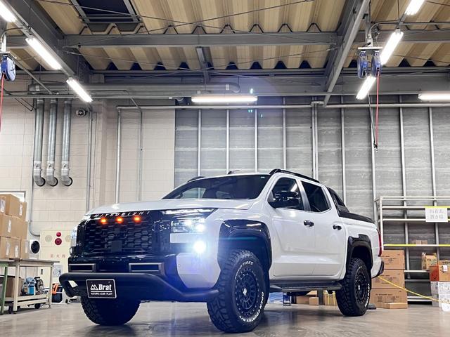 トライトン GSR モディファイドフェイス ブルバー リフトアップ エクストリームJ新品17インチアルミ TOYOオープンカントリーR/T新品タイヤ 純正9インチナビ 全方位カメラ 三菱エンブレム E-Assist(37枚目)