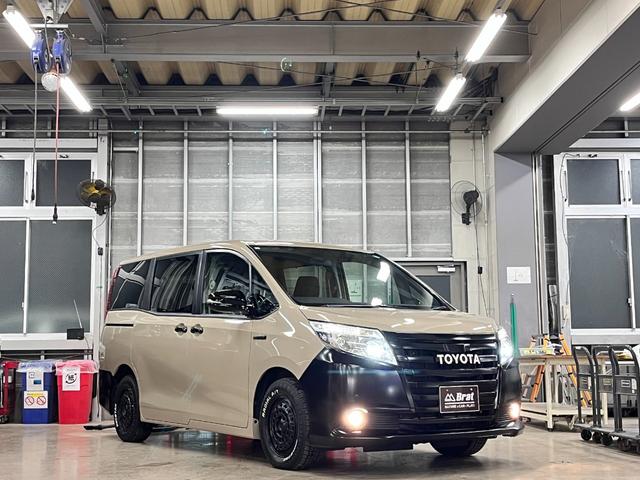 ノア ハイブリッドG 全塗装/ナチュラルベージュM ブラック塗装 モンツァジャパン新品AW マッドスターA/T新品タイヤ TOYOTAエンブレム 両側パワスラ フリップダウンモニター 純正ナビ バックカメラ シートヒーター(36枚目)