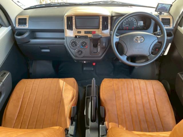 タウンエースバン GL 自社新車仕入れカスタム MGRベッドキット リフトアップ エクストリームJ新品14インチアルミホイール マキシスバックショット新品タイヤ グレイスシートカバー インテリアパネル リアヒーター スマアシ(4枚目)