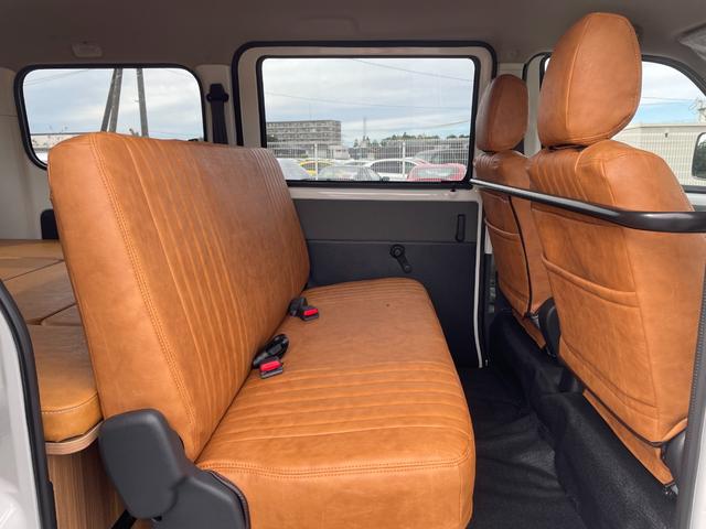 タウンエースバン GL 自社新車仕入れカスタム MGRベッドキット リフトアップ エクストリームJ新品14インチアルミホイール マキシスバックショット新品タイヤ グレイスシートカバー インテリアパネル リアヒーター スマアシ(58枚目)