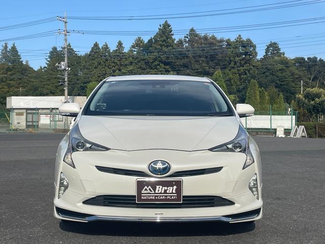 プリウス Sツーリングセレクション セーフティセンス モデリスタフルエアロ 後席モニター ALPINE9インチナビ バックカメラ レーダークルーズコントロール LEDオートライト オートハイビーム レザーシート 前席シートヒーター(28枚目)