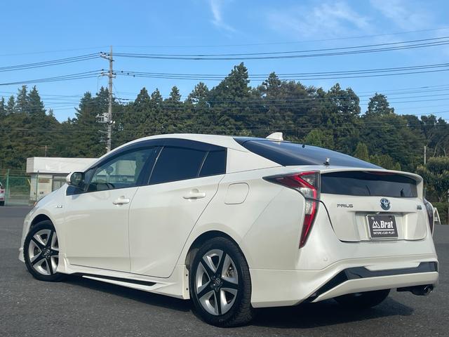 プリウス Sツーリングセレクション セーフティセンス モデリスタフルエアロ 後席モニター ALPINE9インチナビ バックカメラ レーダークルーズコントロール LEDオートライト オートハイビーム レザーシート 前席シートヒーター(33枚目)