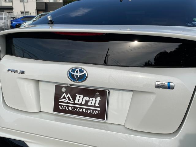 プリウス Sツーリングセレクション セーフティセンス モデリスタフルエアロ 後席モニター ALPINE9インチナビ バックカメラ レーダークルーズコントロール LEDオートライト オートハイビーム レザーシート 前席シートヒーター(40枚目)