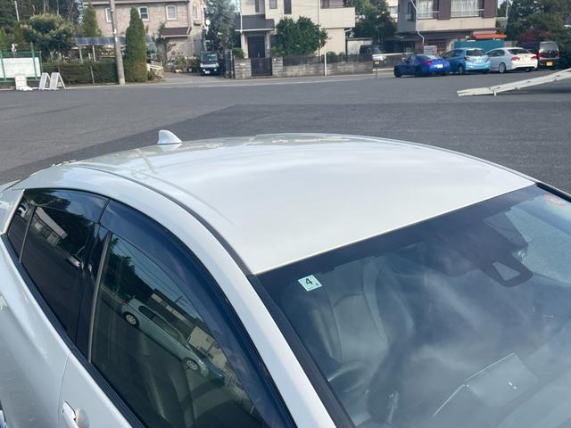 プリウス Sツーリングセレクション セーフティセンス モデリスタフルエアロ 後席モニター ALPINE9インチナビ バックカメラ レーダークルーズコントロール LEDオートライト オートハイビーム レザーシート 前席シートヒーター(45枚目)