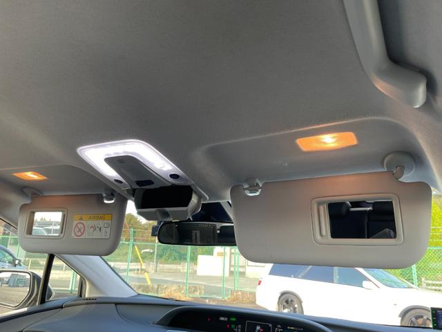 プリウス Sツーリングセレクション セーフティセンス モデリスタフルエアロ 後席モニター ALPINE9インチナビ バックカメラ レーダークルーズコントロール LEDオートライト オートハイビーム レザーシート 前席シートヒーター(59枚目)