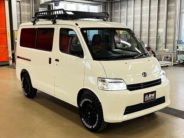 タウンエースバン ＧＬ　１４ＡＷ　デザートテック　ＤＤ－９　マキシス　バックショット　ＭＧＲベッドキット　グレイス　クラシックシートカバー　茶木目インテリアパネル　アルミ製ルーフラックＲ１４　ＬＥＤヘッドライト　寒冷地仕様（63枚目）