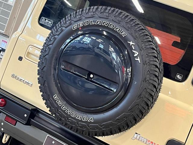 ジムニー ＸＣ　ＫＬＣフロントグリル　２インチリフトアップ　ジオランダーＸ－ＡＴラジアルタイヤ　ＴｒｉｐＢａｓｋｅｔルーフラック　ＴＨＵＬＥベースキャリア　ｔｈｅＲＯＯＴＳ　Ｆ／Ｒバンパー　ＫＥＮＷＯＯＤ７インチナビ（46枚目）