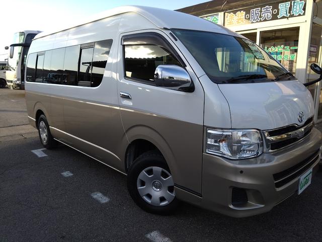 ハイエースワゴン グランドキャビン 実走行 地デジナビ リヤカメラ 盗難防止付き Wエアコン 4WD(5枚目)