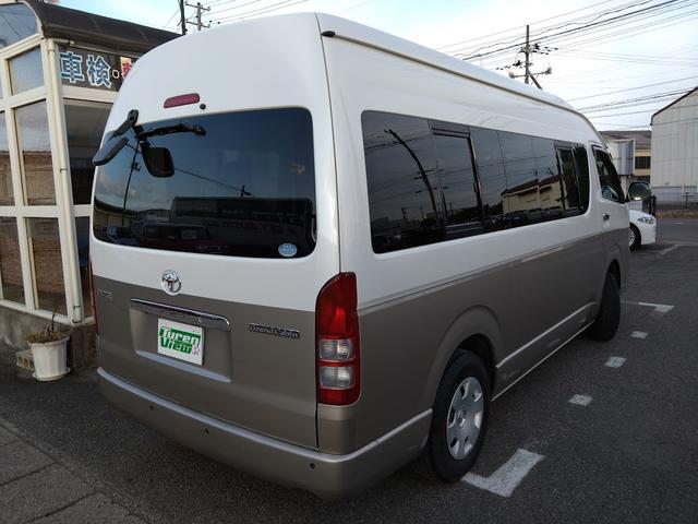 ハイエースワゴン グランドキャビン 実走行 地デジナビ リヤカメラ 盗難防止付き Wエアコン 4WD(7枚目)