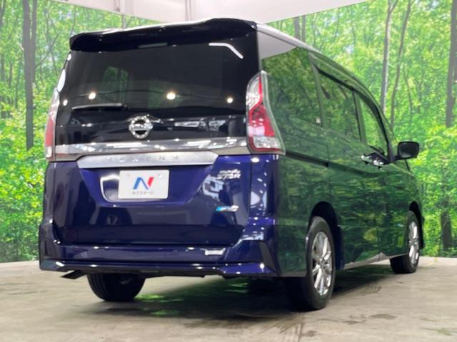 セレナ ハイウェイスター　Ｖセレクション　４ＷＤ　両側電動ドア　純正ＳＤナビ　後席モニター　全周囲カメラ　衝突被害軽減システム　禁煙車　コーナーセンサー　スマートキー　ＬＥＤヘッド　ビルトインＥＴＣ　クルコン　オートライト　オートエアコン（53枚目）