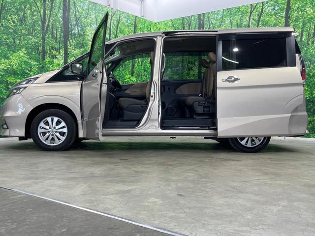 セレナ ハイウェイスター　４ＷＤ　両側電動ドア　ＳＤナビ　後席モニター　バックカメラ　衝突被害軽減システム　禁煙車　ハーフレザーシート　ドラレコ　スマートキー　ＬＥＤヘッド　ビルトインＥＴＣ　クルコン　オートライト（48枚目）