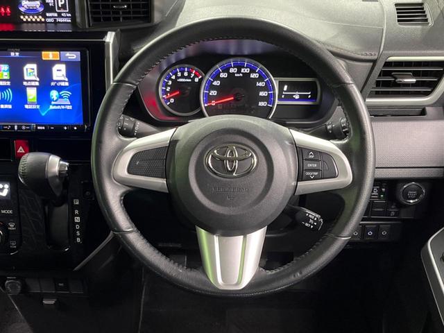 ルーミー カスタムG 4WD フルエアロ 両側電動ドア バックカメラ 禁煙車 スマートキー LEDヘッド ETC クルコン オートライト オートエアコン 純正14インチアルミ Bluetooth CD DVD再生(11枚目)