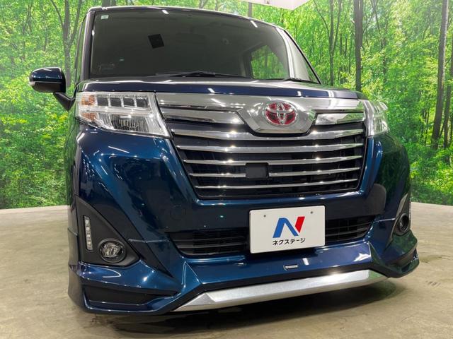 ルーミー カスタムG 4WD フルエアロ 両側電動ドア バックカメラ 禁煙車 スマートキー LEDヘッド ETC クルコン オートライト オートエアコン 純正14インチアルミ Bluetooth CD DVD再生(46枚目)