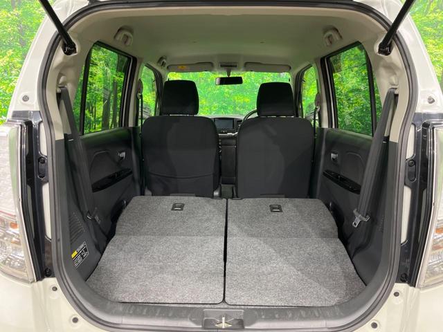 普段のお買い物や通勤、送迎等に十分な荷室スペースを確保しております。セカンドシートを倒すと、大きな荷物の積載も可能です♪