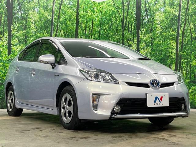 プリウス S SDナビ バックカメラ ハーフレザーシート スマートキー HIDヘッド ビルトインETC オートライト オートエアコン 純正15インチアルミ(16枚目)