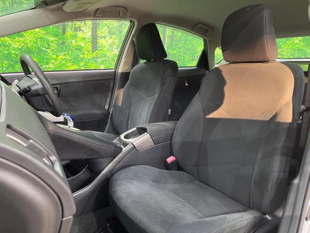 プリウス S SDナビ バックカメラ ハーフレザーシート スマートキー HIDヘッド ビルトインETC オートライト オートエアコン 純正15インチアルミ(37枚目)