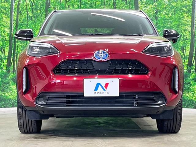 ヤリスクロス ハイブリッドZ 4WD バックカメラ 寒冷地仕様 衝突被害軽減システム レーダークルーズ ハーフレザーシート パワーシート スマートキー LEDヘッド ETC オートライト オートエアコン 純正18インチアルミ(14枚目)