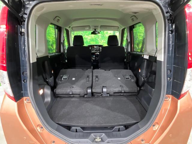 普段のお買い物や通勤、送迎等に十分な荷室スペースを確保しております。セカンドシートを倒すと、大きな荷物の積載も可能です♪